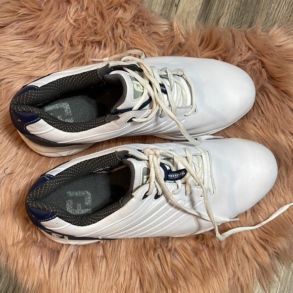 FootJoy White Arc Golf Shoes Size 8 - Picture 5 of 9